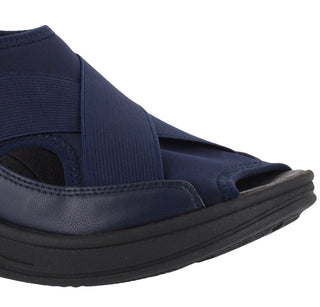 Easy Street Women's Delight Shoes Blue Size 8 WW