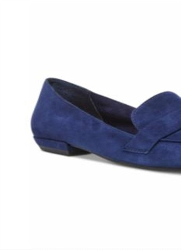 Steve Madden Carver Tailored Flats Feminino Azul Tamanho 10 M
