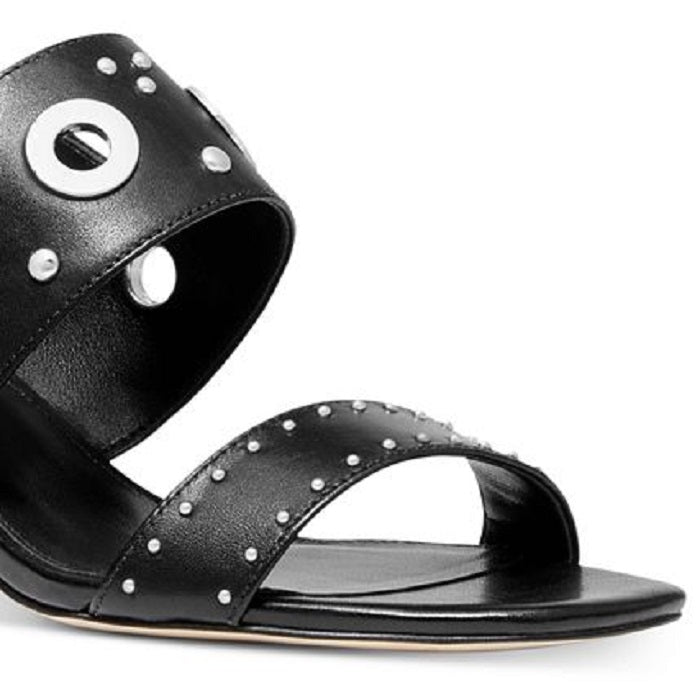 Sandálias sociais femininas Michael Kors Caldwell pretas tamanho 5 M