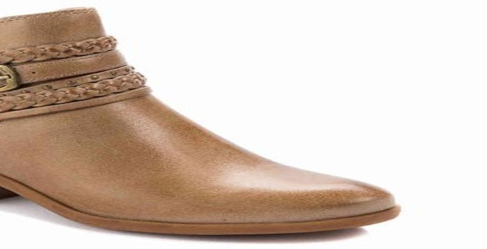 Botas femininas Baretraps Giles bico redondo tornozelo fashion marrom tamanho 10 M