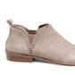 Steve Madden Koto Suede Botas Femininas de Cano Curto com Bico Fechado, Marrom, Tamanho 8,5 M