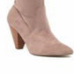 Botas femininas Zigi Soho Sarila com bico fechado acima do joelho, marrom, tamanho 10 M