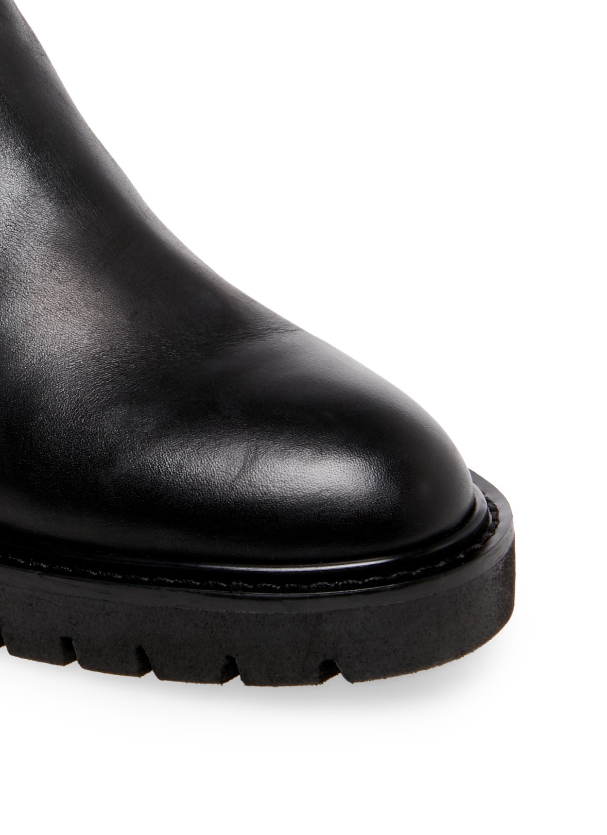 Botas de salto alto Steve Madden Gliding femininas, pretas, tamanho 6 M