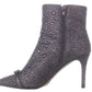 Sapatos femininos Ignacia com bico fino da INC International Concepts, cinza, tamanho 7 M