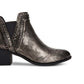 Botas femininas estilo &amp; co MERIDAA com biqueira amendoada e cano curto, cinza, tamanho 7 W
