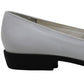 Oxfords femininos Bar III bico fino, brancos, tamanho 7,5 M