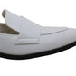Oxfords femininos Bar III bico fino, brancos, tamanho 7,5 M