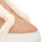 Tênis DKNY Mason Suede Faux Feminino Marrom Tamanho 10