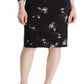 Vestido envelope feminino Ralph Lauren com manga 3/4, vestido de festa, preto, tamanho 6, pequeno