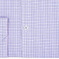 Camisa social xadrez masculina Ryan Seacrest Distinction, roxa, tamanho 11