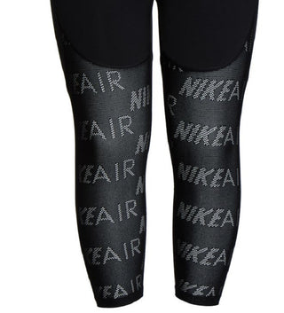 Calça legging esportiva Nike Fitness Yoga para mulheres, preta, tamanho extragrande