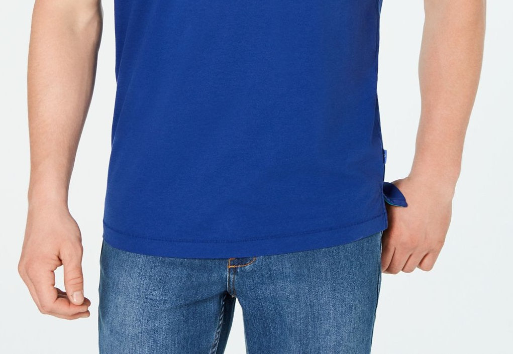 Camiseta Tommy Bahama Masculina Dark Cobalt New Bali Sky Azul Tamanho P