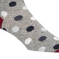 Meias femininas Cole Haan para inverno e clima frio, cinza, tamanho 7-12