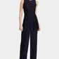 Macacão sem mangas Ralph Lauren Toki Lace feminino, azul, tamanho 12
