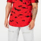 Camiseta masculina Tie Dye Plus da INC International Concepts, vermelha, tamanho pequeno
