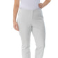 Calça skinny com zíper Alfani feminina para usar no trabalho, cinza, tamanho 14