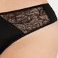 INC International Concepts Calcinha íntima feminina com acabamento em renda, cor sólida, para uso diário, preta, tamanho 2X