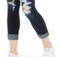 Calça jeans rasgada Curvy Indigo Rein Junior's Azul Tamanho 0