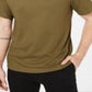 Camiseta masculina Tasso Elba de algodão, verde, tamanho pequeno