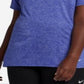 Camiseta Nike Plus Dry Legend Training Feminina Azul Tamanho 2X