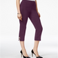 Calça Capri Feminina Embelezada JM Collection Branca Tamanho P