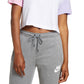 Top curto Nike Fitness Yoga feminino, branco, tamanho grande