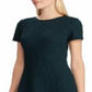 Vestido feminino Ralph Lauren Ponte Fit and Flare, verde, tamanho 6
