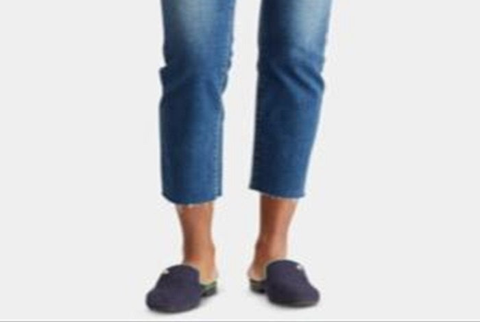 Calça jeans feminina Ralph Lauren reta azul tamanho 4