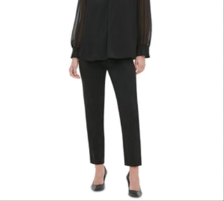 Blusa Calvin Klein Feminina Gola Alta Preta Tamanho Grande