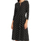 Vestido Equestre Feminino Ralph Lauren Keyhole A Line Preto Tamanho 4 Petite