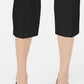 Calça Capri Petite Feminina Alfani Preta Tamanho 4 P
