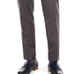 Terno masculino Bar III Slim-Fit de flanela cinza, calças separadas, tamanho cinza 32X30
