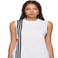 Regata Adidas Must Haves 3 Stripe Feminina Branca Tamanho P