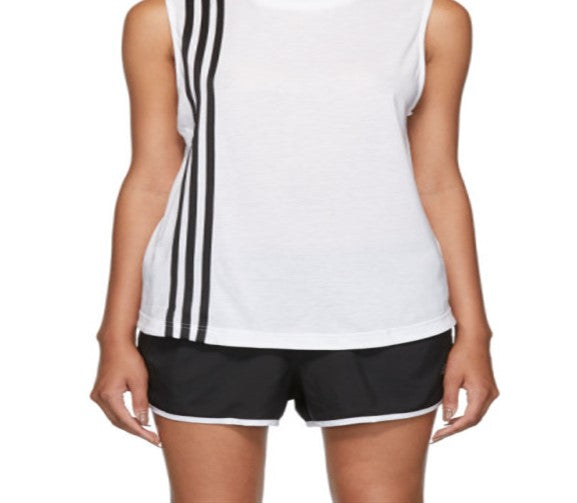 Regata Adidas Must Haves 3 Stripe Feminina Branca Tamanho P