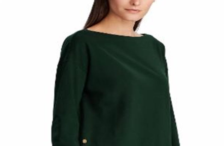 Blusa Ralph Lauren Feminina com Botões Verde Tamanho XS