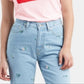 Camiseta Levi's com estampa de logotipo flocado rosa tamanho GG