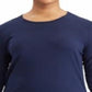 Camiseta Ralph Lauren Feminina Stretch Manga Longa Azul Tamanho 2X