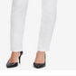 Calça jeans reta feminina Ralph Lauren, branca, tamanho 14