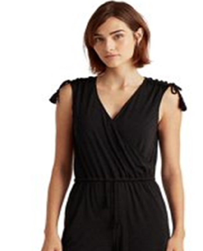 Macacão Ralph Lauren Feminino Sem Mangas Preto Tamanho X-G