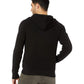 Calvin Klein Moletom Masculino Texturizado com Zíper Completo Preto Tamanho G