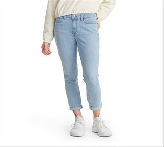 Levi's Women's Boyfriend Tapered Leg Jeans Blue Size 28
