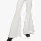 Calça jeans flare feminina Just Float on Flare da Free People, branca, tamanho 26