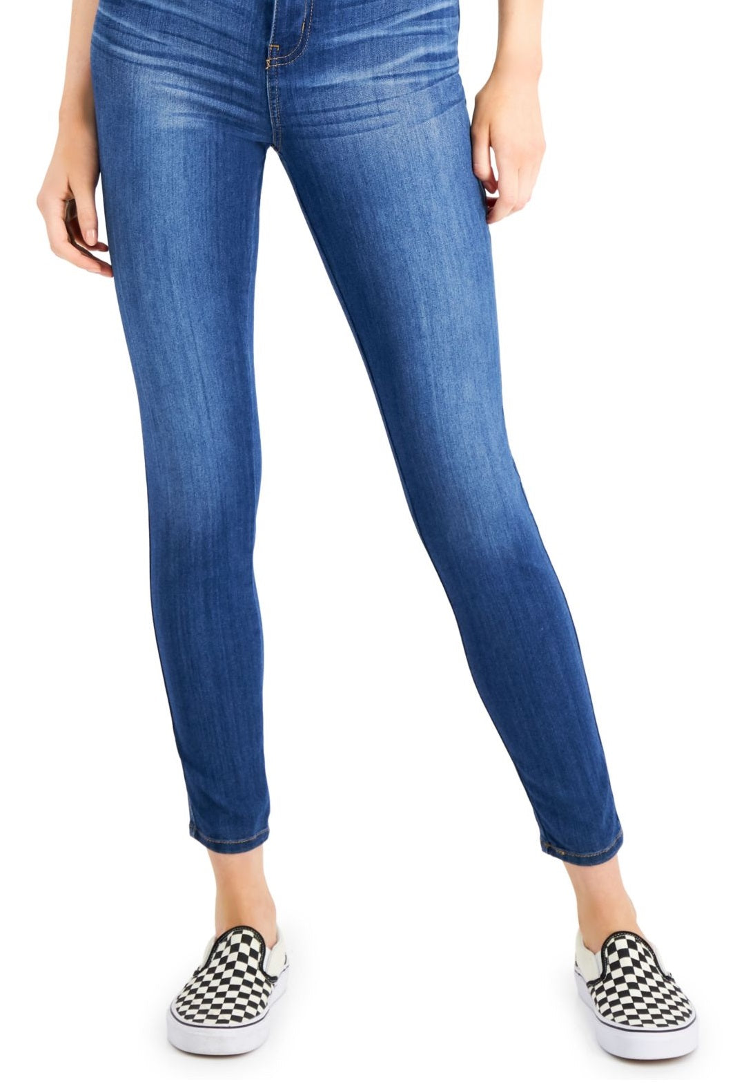 Calça jeans skinny feminina Curvy Ultra High Rise Ankle Blue da Celebrity Pink, tamanho 3/36