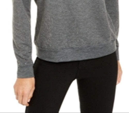Moletom com tachas feminino INC International Concepts cinza tamanho GG