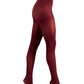 Meia-calça feminina opaca sólida INC International Concepts, tamanho vinho, médio