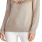 Suéter Ralph Lauren Fair Isle Gola Alta Feminino Marrom Tamanho XS