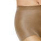 Top sem dedos Hanes Silk Reflections Ultra Sheer para mulheres, marrom, tamanho AB