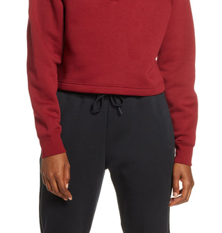 Moletom Nike Funnel Half Zip Shine Cotton Jimmy Jazz Feminino Vermelho Tamanho P
