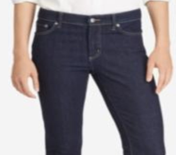 Calça Jeans Ralph Lauren Feminina Cintura Média Reta Azul Tamanho 12