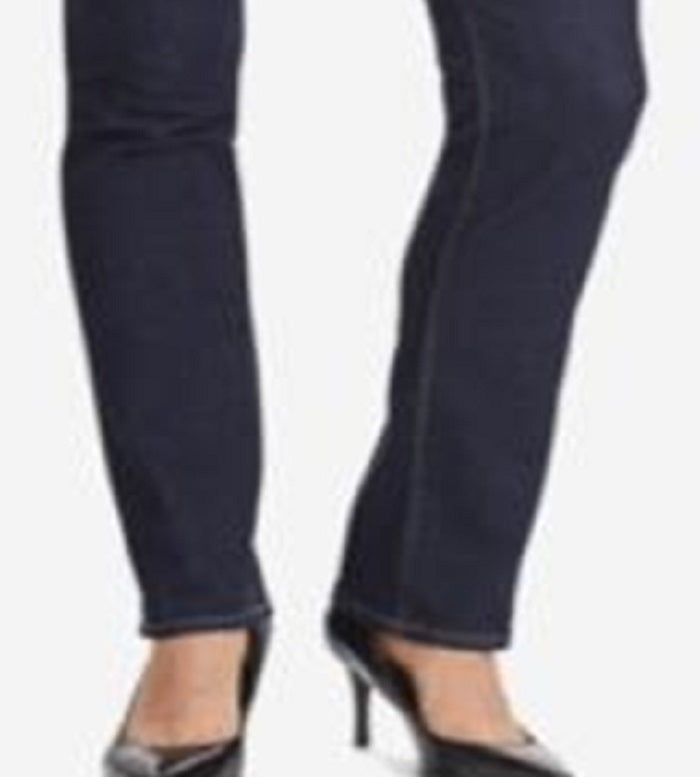 Calça Jeans Ralph Lauren Feminina Cintura Média Reta Azul Tamanho 12